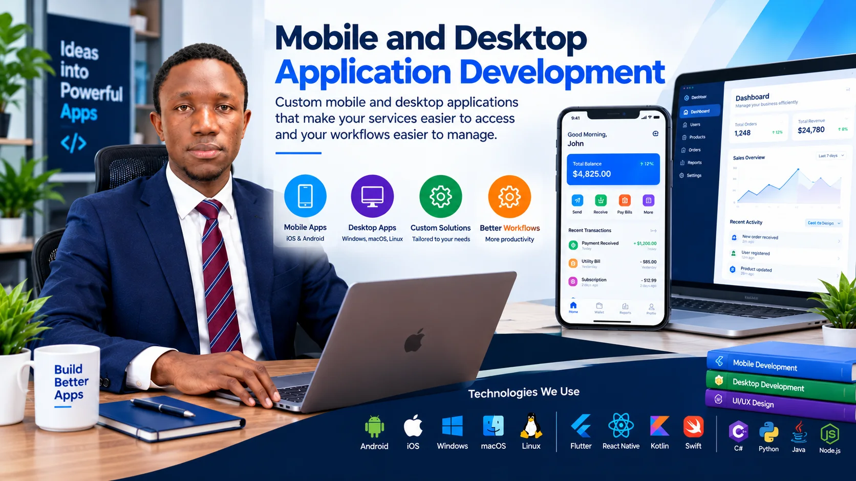 Mobile and Desktop Application Development